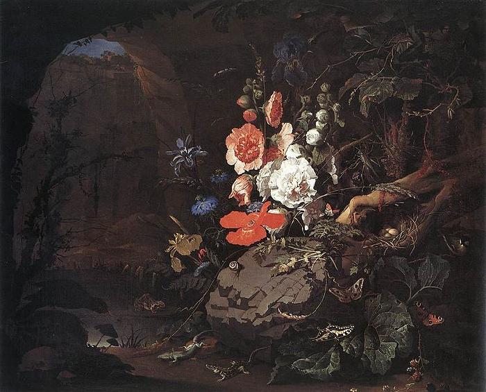 MIGNON, Abraham Nature as a Symbol of Vanitas oil painting image